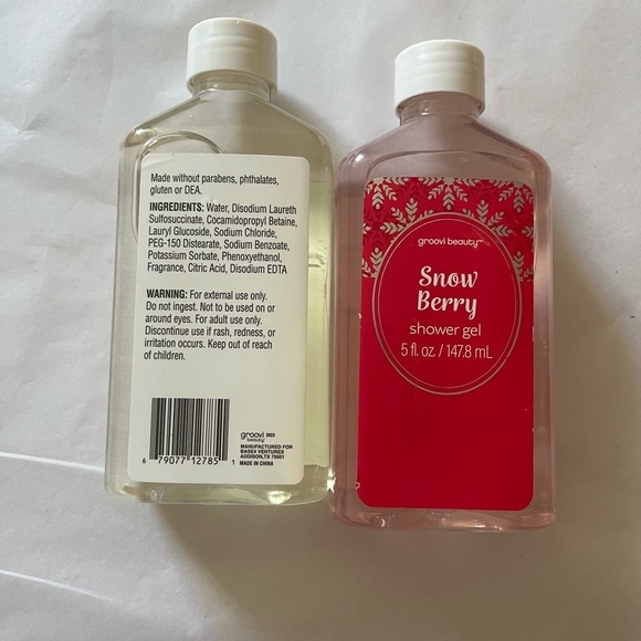 Lot of 2 Shower gel warm vanilla and snow berry - Picture 4 of 4